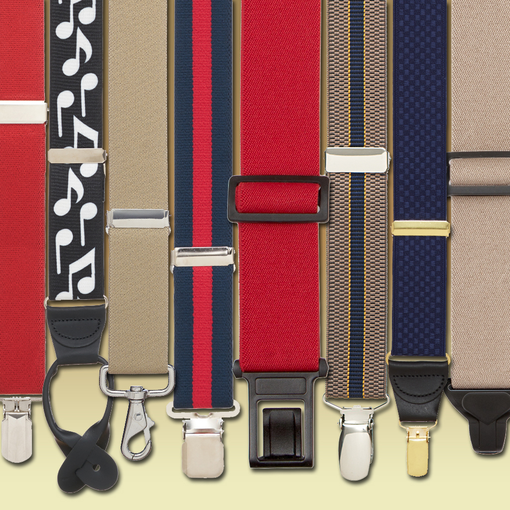 Elastic Suspenders Men's & Women's Elastic Suspenders SuspenderStore