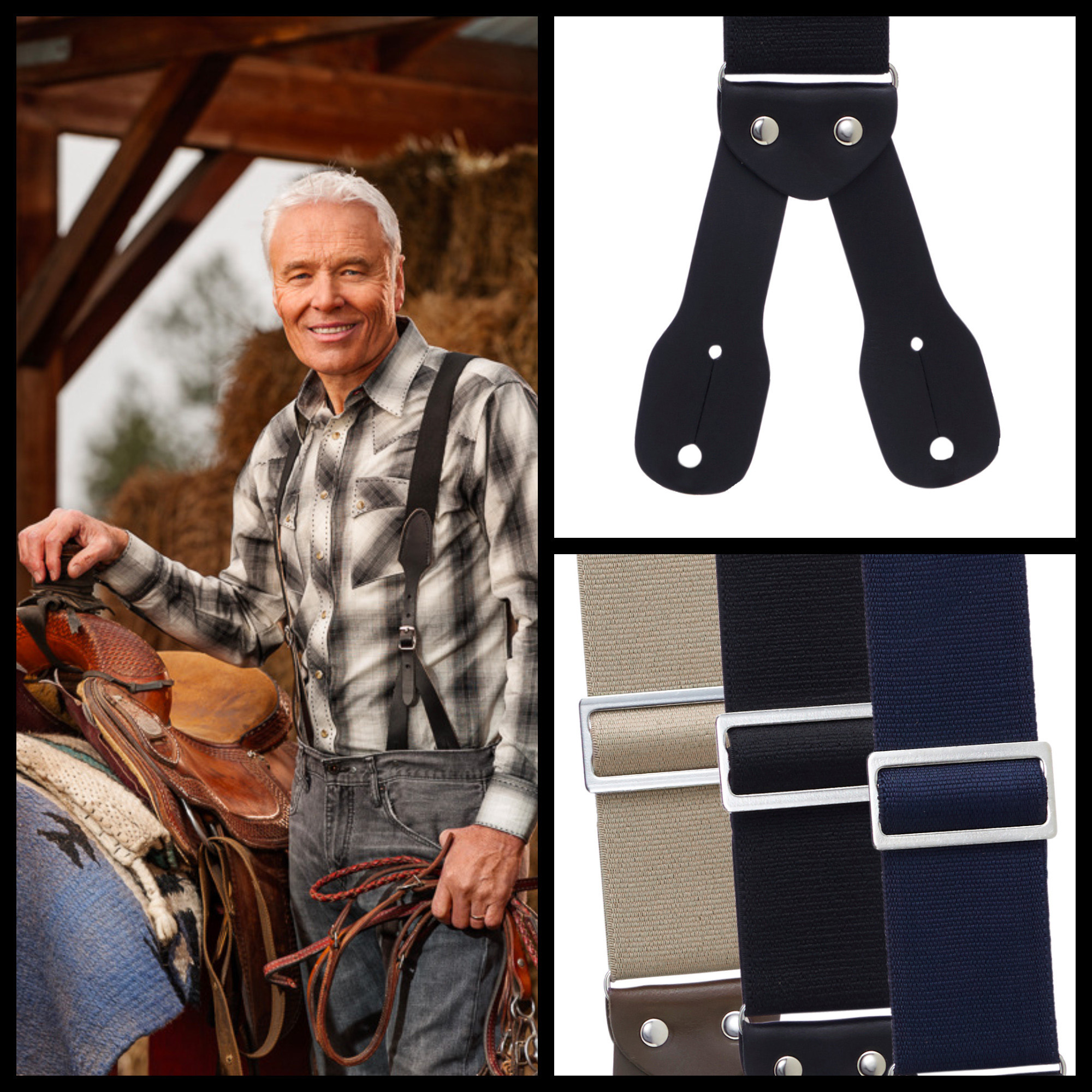 Industrial-End Suspenders - Heavy-Duty Suspenders - SuspenderStore